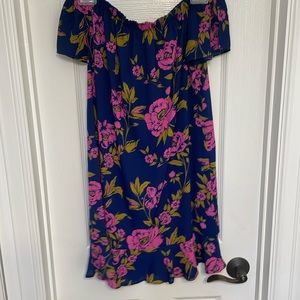 express off shoulder dress